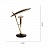 Настольная лампа Stilnovo Desk / Table Lamp Brass Gold Black фото 6