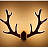 Настенный светильник Креативные оленьи рога Оранжевый фото 20