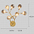 Настенный светильник ST-Luce Ritz Demeter Firefly Chandelier Золотой C фото 7