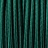 Темно зеленый текстильный провод фото 2