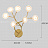 Настенный светильник ST-Luce Ritz Demeter Firefly Chandelier Золотой A фото 6