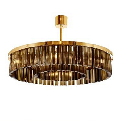 Bella Figura DOUBLE DRUM CHANDELIER 85 см  Прозрачный  фото 1