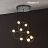 Подвесные светильники со стеклянными круглыми плафонами в кольцевом каркасе EXIST фото 4