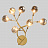 Настенный светильник ST-Luce Ritz Demeter Firefly Chandelier Черный C фото 14
