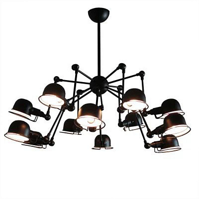 Industrial Simple Cap Chandelier фото 3
