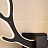 Настенный светильник Креативные оленьи рога-2 B Черный фото 13