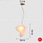 Серия светильников в виде комбинаций двух матовых плафонов разных форм и оттенков LINDIS B фото 24