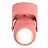 Серия цветных точечных светильников на креплении с поворотным механизмом FUN 12W Розовый фото 5