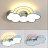 Светодиодный потолочный светильник в виде облака с радугой SUMMER фото 10