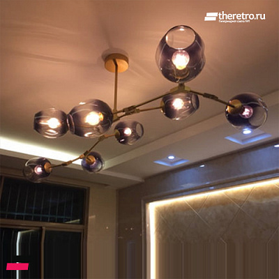 Lindsey Adelman Branching Bubble Chandelier фото 19