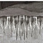 Подвесной светильник TERZANI VOLVER Серебро 100 см  фото 21