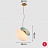 Серия светильников в виде комбинаций двух матовых плафонов разных форм и оттенков LINDIS F фото 14
