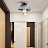 Потолочный светильник в минималистском дизайне со стеклянным плафоном HOWES 30 см  Серый фото 8