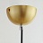 Подвесной светильник в виде шара в стиле постмодерн Золотой фото 12
