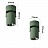 Серия цветных точечных светильников на креплении с поворотным механизмом FUN 7W Черный фото 16