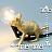 Настольная Лампа Мышь Mouse Lamp A Золотой фото 10