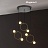 Подвесные светильники со стеклянными круглыми плафонами в кольцевом каркасе EXIST фото 5
