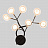 Настенный светильник ST-Luce Ritz Demeter Firefly Chandelier Золотой B фото 16