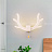 Настенный светильник Креативные оленьи рога-2 B Белый фото 6