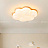 Потолочный плоский светильник в виде лапы С пультом фото 6