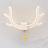 Настенный светильник Креативные оленьи рога-2 B Черный фото 7