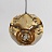 Подвесной светильник Curve Ball 30 см  Золотой фото 3