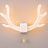 Настенный светильник Креативные оленьи рога-2 A Белый фото 10