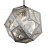 Подвесной светильник Etch Shade Серебро 48 см  Серебро фото 5