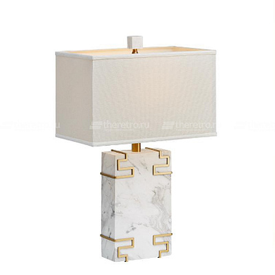 Настольная лампа Table lamp White gold  фото 1