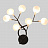 Настенный светильник ST-Luce Ritz Demeter Firefly Chandelier Черный C фото 15
